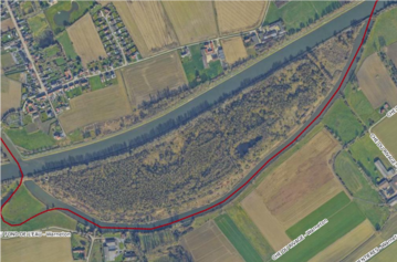 Ilot du vert digue – rive droite (B)