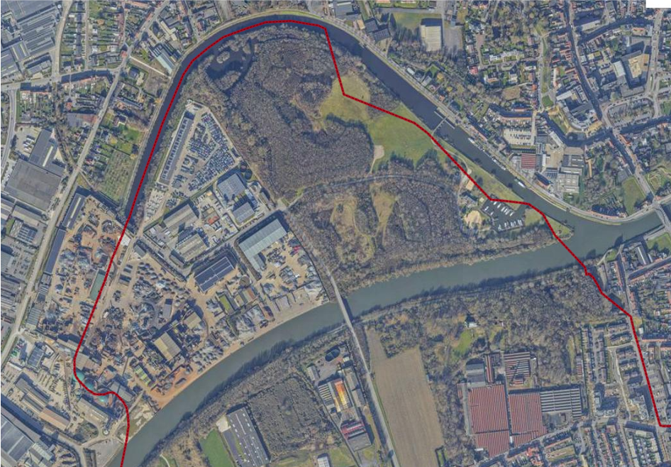 Image média: Îlot des Prés de Menen Halluin – Rive droite (Belgique)